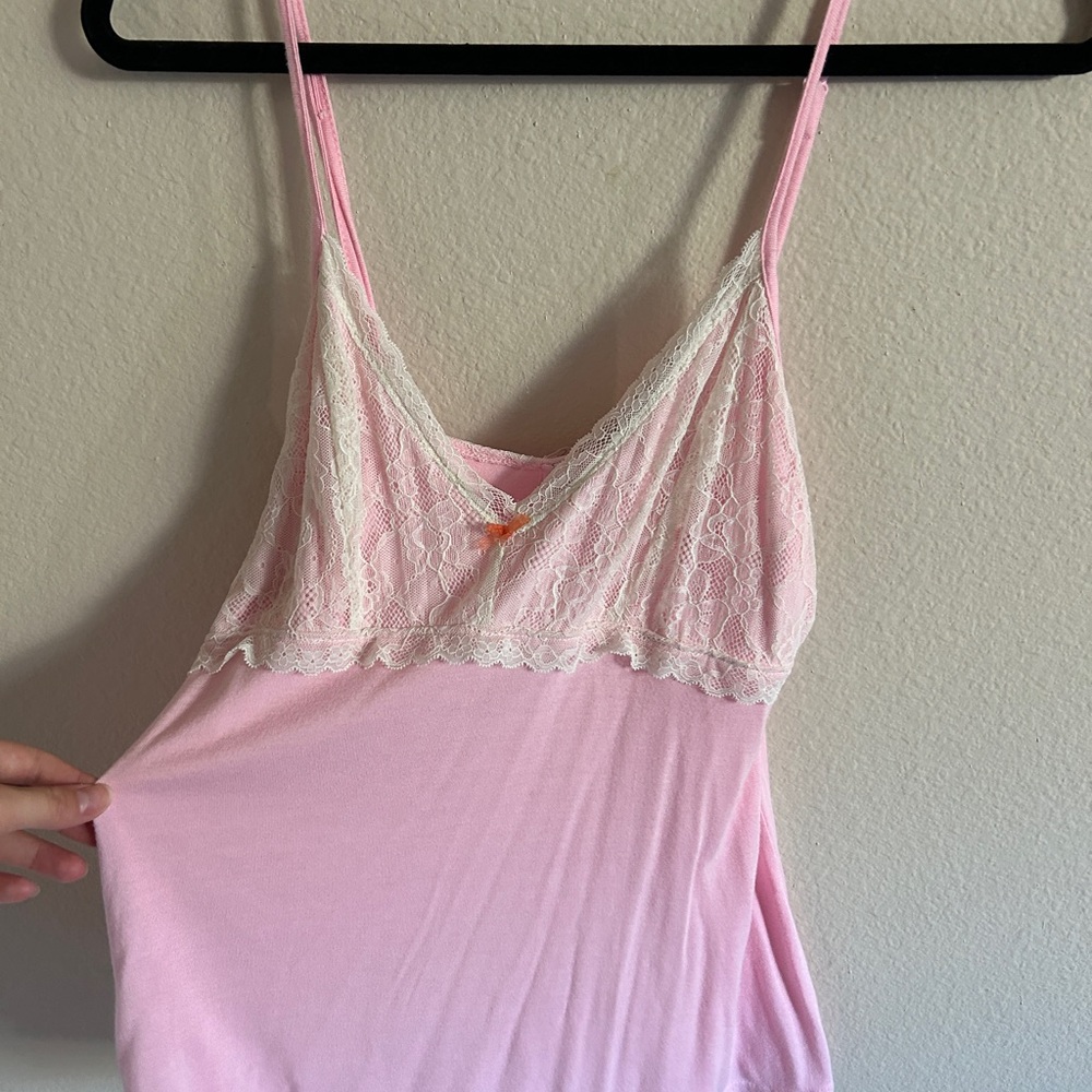 Lacey pink cami